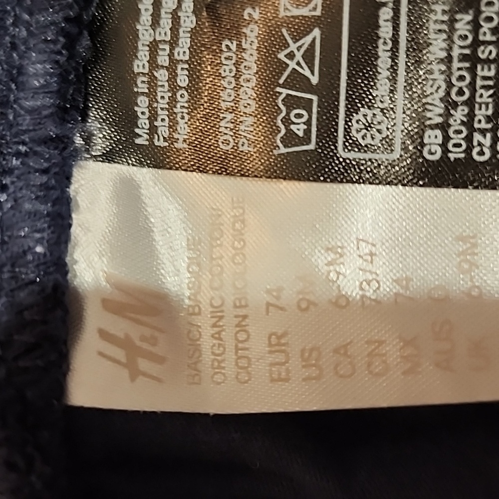H&M cotton suspender pants - Picture 3 of 5